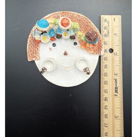 Vtg Popular Imports Raggedy Ann & Andy 1994 Miniature Resin Tea Set USA - Picture 7 of 8